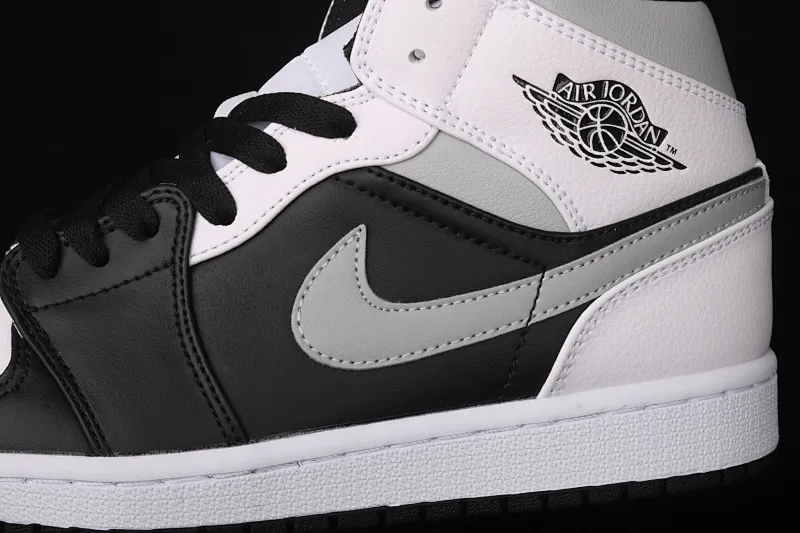 All categories Air Jordan Jordan series basketball shoes Air Jordan 1 Mid Air Jordan 1 Mid AJ1 Joe 1 gray shadow mid-top versatile casual sports shoes 554724-073